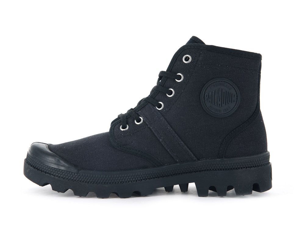 Botas Palladium PALLABROUSSE Hombre Negras | Costa Rica-53620